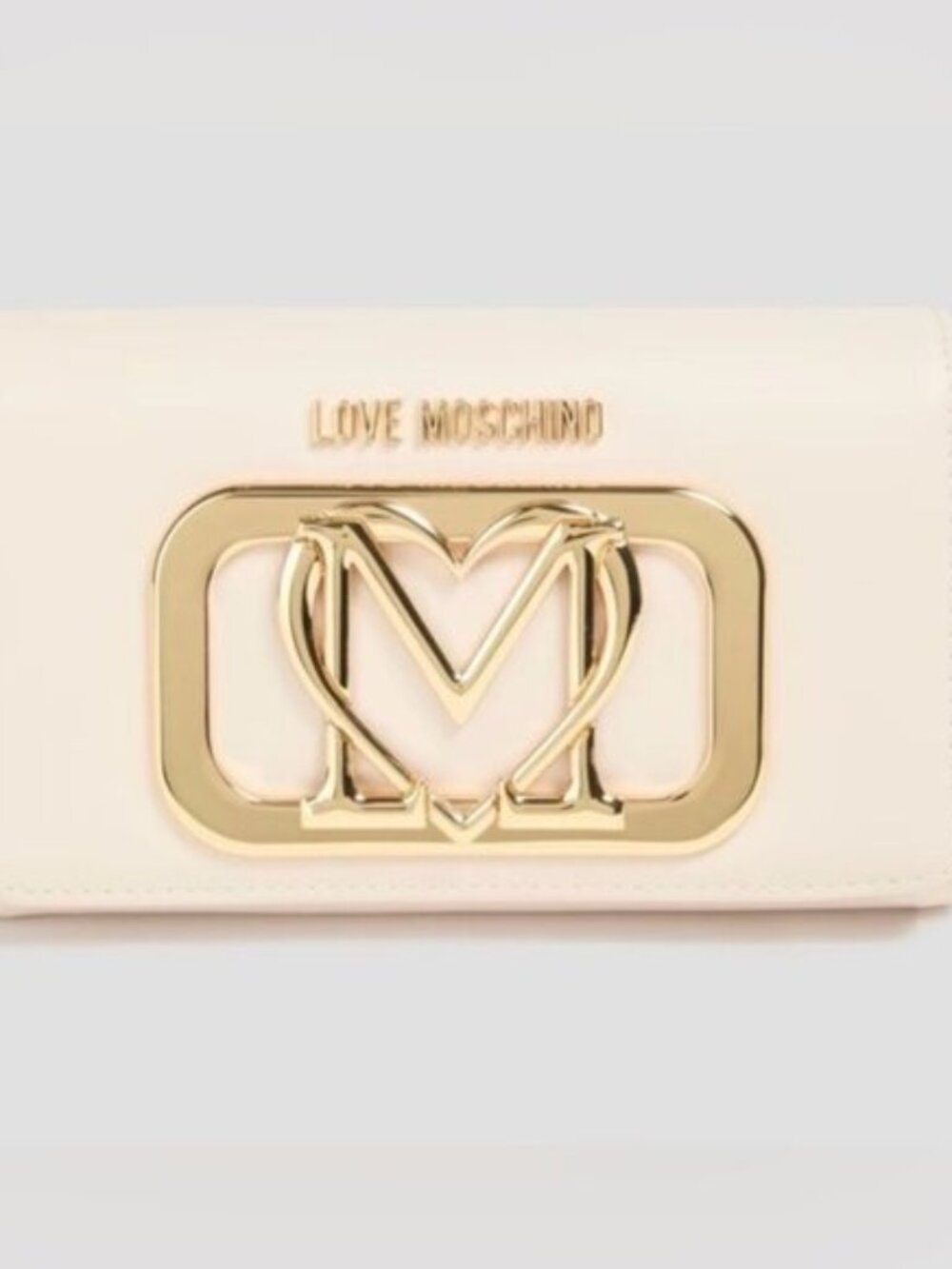 Love Moschino Gold Rush embellished faux leather wallet